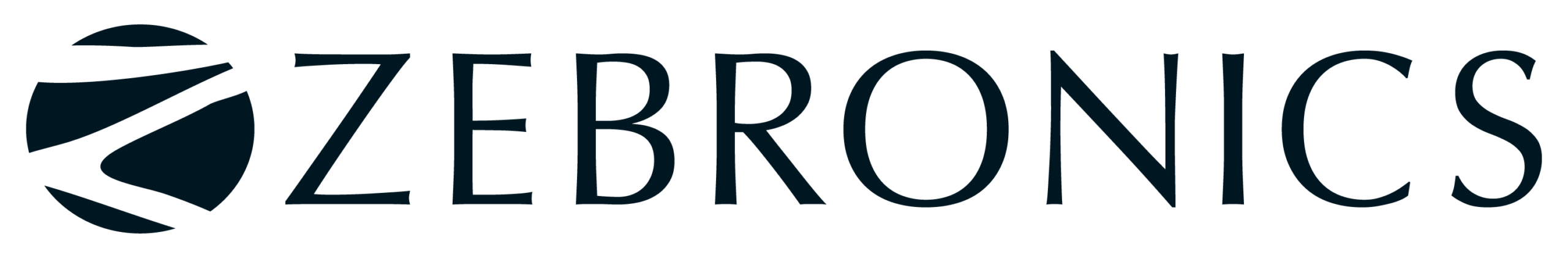Zebronics Horizontal Logo - Black